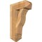 Ekena Millwork Funston Arts and Crafts Rough Sawn Bracket w/ Offset Brace, Western Red Cedar, 8"W x 20"D x 32"H BKT0806X20X32FST03RWR - alternate 1